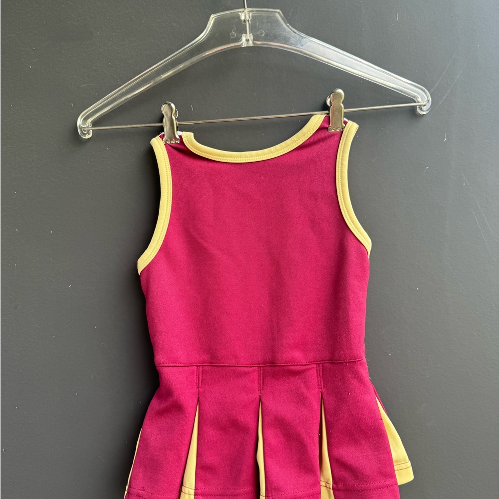 Nike Garnet, White and Gold FSU Girls Cheer Dress - Picture 6 of 6